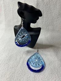 Image 1 of Resin Sun Earrings 