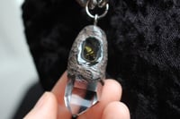Image 3 of dead good chunky quartz and wasp amulet