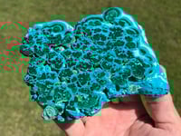 Image 10 of Malachite & Chrysocolla Polished Slab #2233