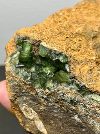 Image 14 of Ludlamite Crystal Geode Cluster Specimen | Brazil #2852