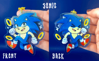 Image 2 of Sonic & Shadow Large Charm