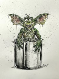 Image 1 of Daffy Gremlin - Daily Halloween 9x7 - Creepy Cuties And Killer Kaijus 