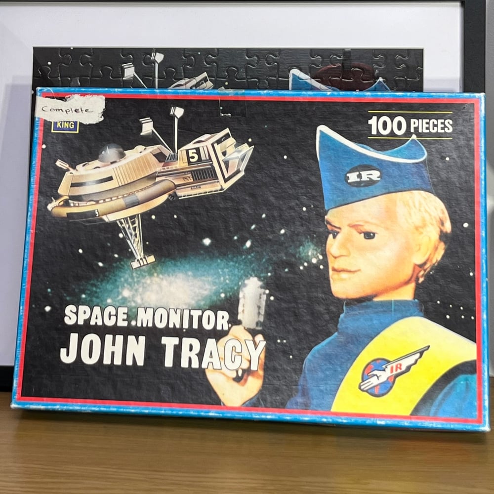 Thunderbirds - John Tracy and Thunderbird 5, 100-piece Jigsaw by King, 1993. 