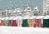 Christmas Cards - Hove beach huts