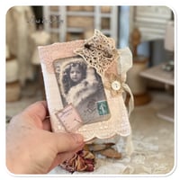 Image 1 of Handmade vintage lace snippet sample book