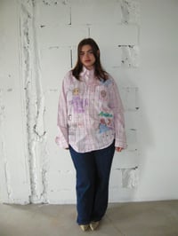 Image 3 of SHIRT « LA CHEMISE DE PAPA DU LUNDI » SOFT PINK 🌸🧁
