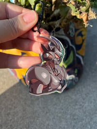 Image 1 of Black Guyver Keychain 