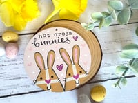Image 1 of Hot Cross Bunnies Circle Decoration 