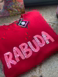 Image 3 of Suadoiro RABUDA vermello-rosa. Talla L. Corte unisex.