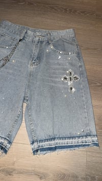 Image 6 of Saint Tropez Embellished Bermudas 