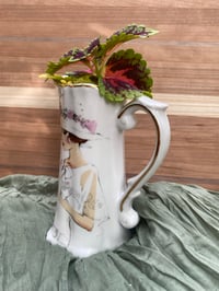 Image 3 of Polka Dot Plant in Josephine Currie Woman Creamer 