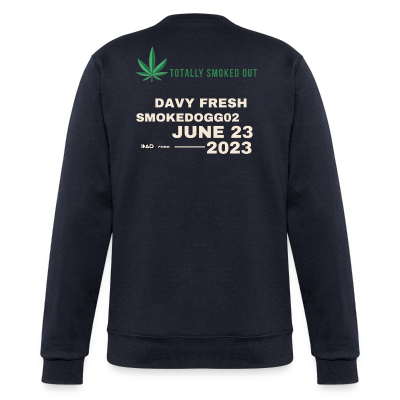 Totally Smoked Out Champion Sweatshirt (Navy Blue)