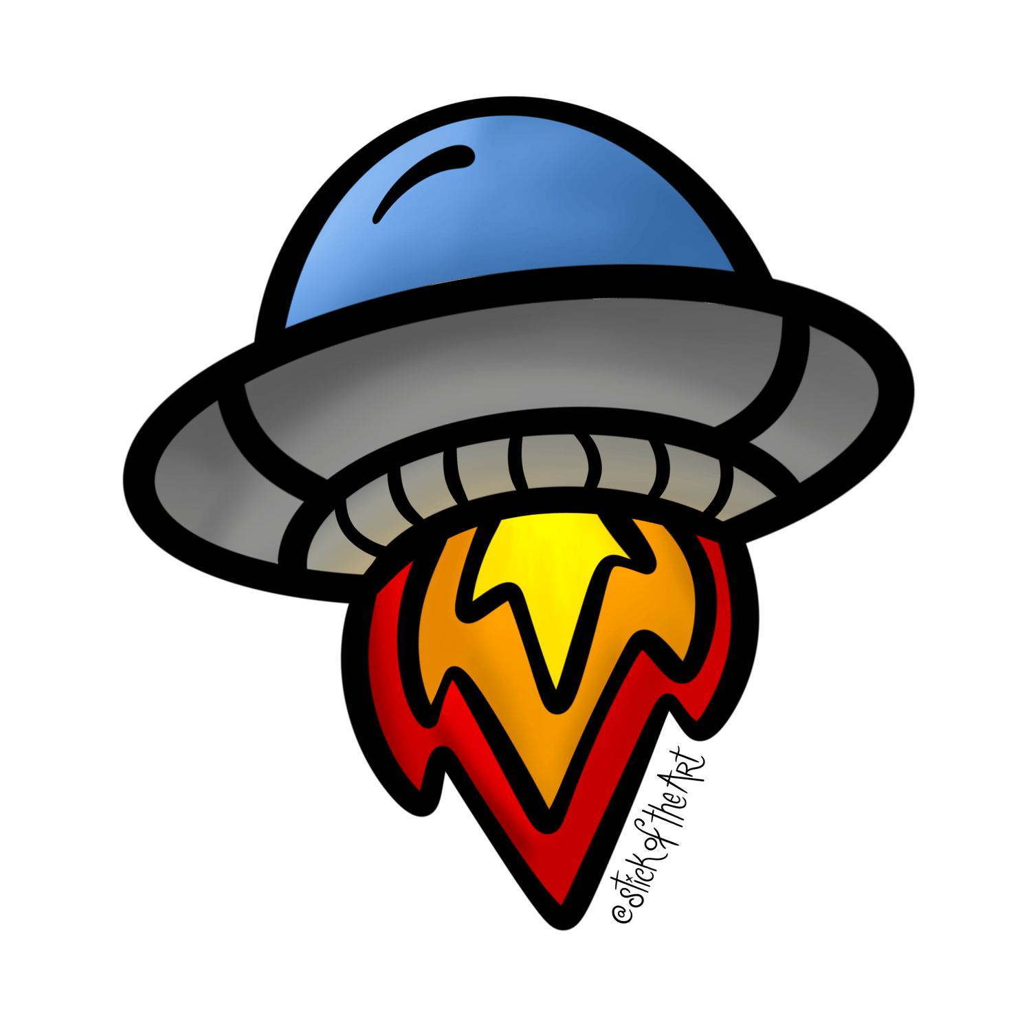 UFO - Sticker