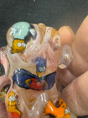 Image of Simpsons hand jammin Sherlock 