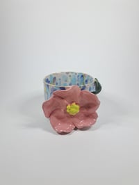 Image 3 of floral mug (confetti)