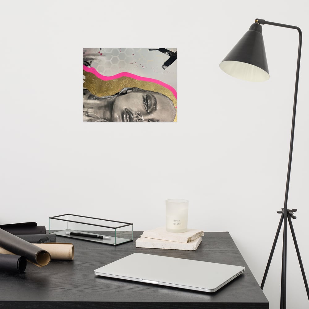 Image of Love & Hate Crop Poster Print