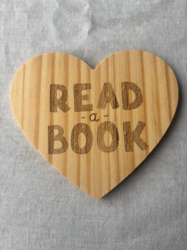 Image of Wooden heart laser engraved coasters 