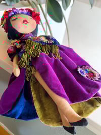 Image 4 of RESERVED FOR ALLISON FRIDA INSPIRED ART DOLL MEDIUM