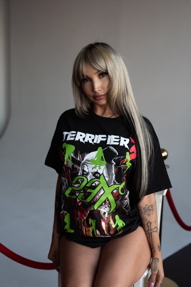 Image of Art the clown T-shirt (Green)