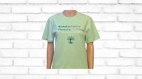 Image 1 of Heavenly Made Apparel Rooted in Faith Mint Green Adult T-Shirts 