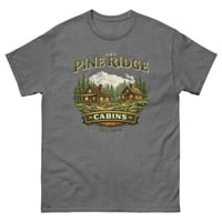 Image 3 of Pine Ridge Cabins Getaway T-Shirt