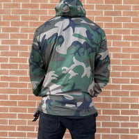Image 9 of Anabolic X Woodland Camo Windbreaker