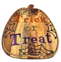 Image 2 of Trick or Treat Pumpkin Board