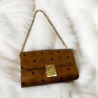 Image 1 of MCM GOLD CHAIN PURSE