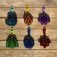 Image 1 of genshin archon constellation charms!