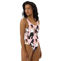 Image 3 of Icons One-Piece Swimsuit Pink