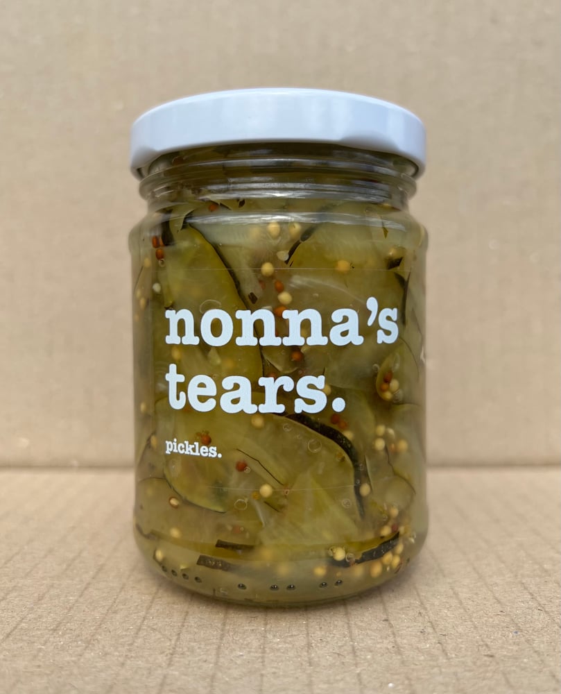 Image of courgette pickle. 250ml