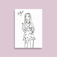 Image 1 of "Her Best Friend" Poster (Matte)