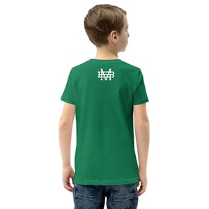 Image of Shamrock Lightning Bolt Youth Boys Green T-Shirt