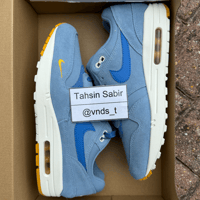Image 5 of Nike Air Max 1 Premium 'Mini Swoosh Work Blue' 875844-404 (2018) | UK 7.5