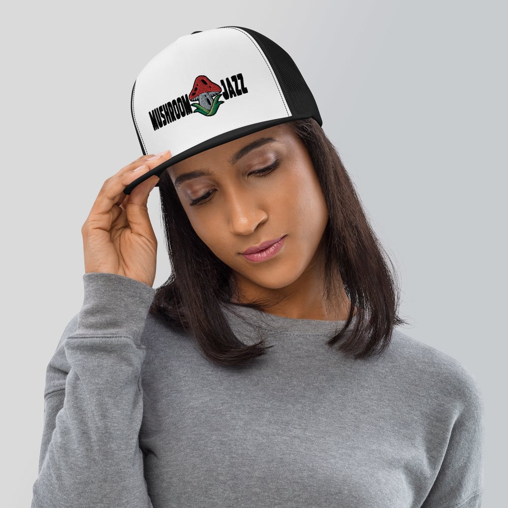 Mushroom Jazz Trucker Cap