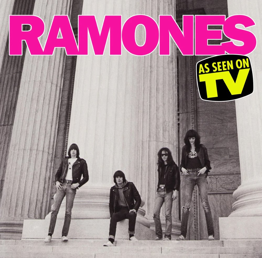 Ramones - “As Seen On TV” LP (Italian Import) Seam Splits