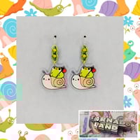 Toad + Snail Earrings