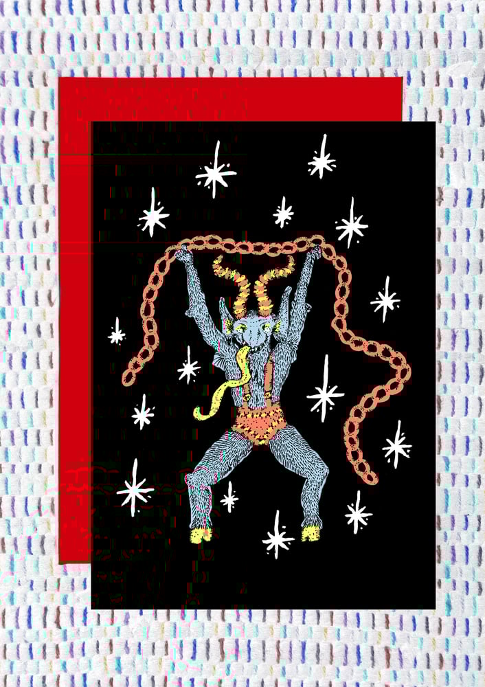 Image of Krampus Card 