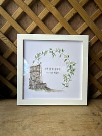 Image 1 of St.Helens Wreath 20x20cm Art Print 