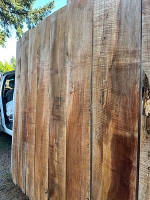 8/4 Curly and spalted big leaf maple 