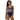 Thicker Than A Snicker One-Piece Swimsuit(Blue)