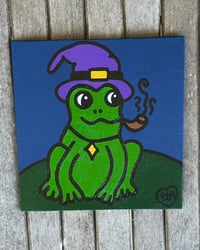 A Frog And His Pipe 