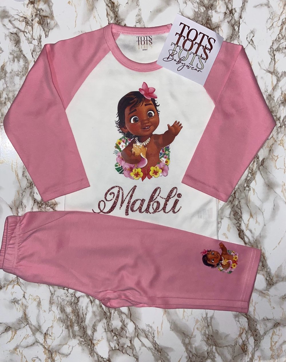 Moana Pyjamas Pink