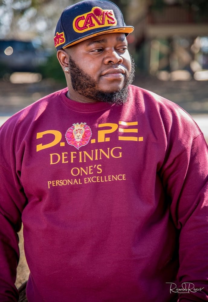 Image of Burgundy Gold Out D.O.P.E  Edition 