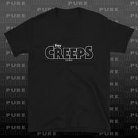 Hey Creeps Linework Short-Sleeve Unisex T-Shirt