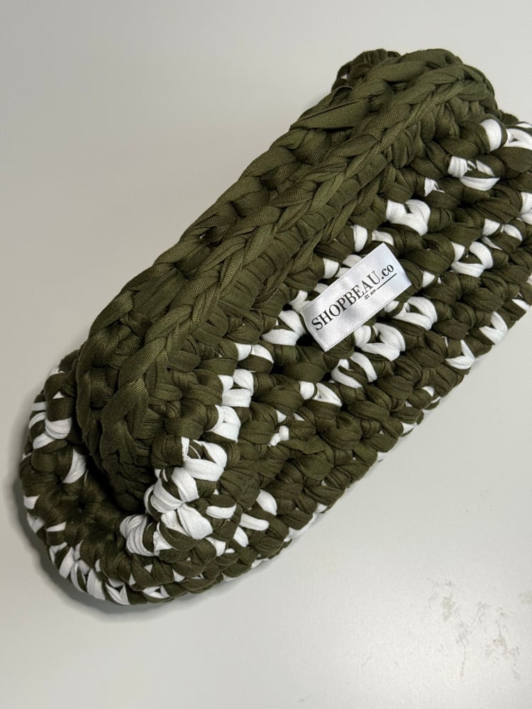 Image of Midi Loaf - Khaki white