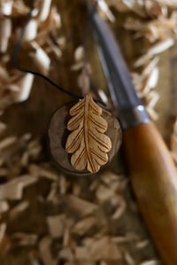 Image 1 of Oak leaf pendant..