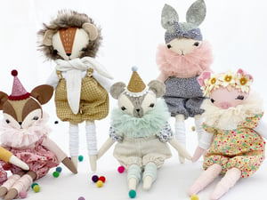 Image of 'DOTTIE' - Mini Dress Up Dolls
