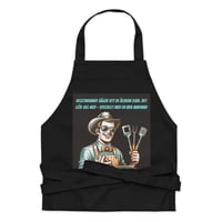 Image 2 of Organic Cotton Apron Grillmaster