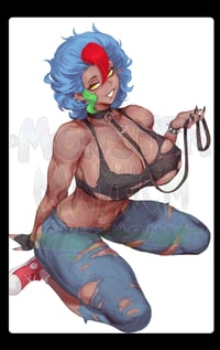 Viktoriia (Human) - BDSM style with Leash 